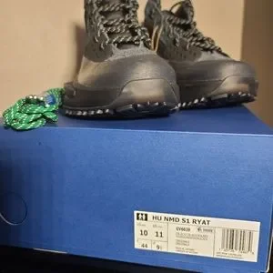 adidas | Shoes | Hu Nmd S Ryat Black Size 1 | Poshmark display picture 2